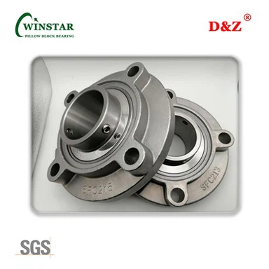Stainless Steel Four Bolt Flange Cartridge Units
